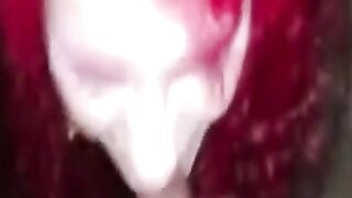 Interracial Blowjob in the Great Outdoors 2