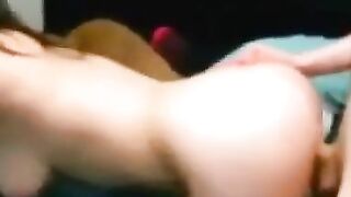 Amateur Couple's CIM Webcam Show - Big Tit Babe