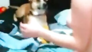 Amateur Couple's CIM Webcam Show - Big Tit Babe