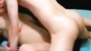 Amateur Couple's CIM Webcam Show - Big Tit Babe
