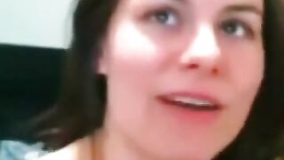 Amateur Couple's CIM Webcam Show - Big Tit Babe