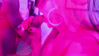 ARTEMIXXX Masked Mylfy goes black