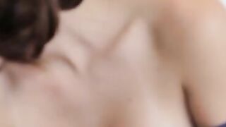 Nice dildo fite hot teen pussy