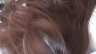 Alluring Japanese women filmed topless in public