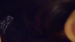 Lady captures golden piss in a container for voyeurs eyes