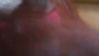 Lady captures golden piss in a container for voyeurs eyes