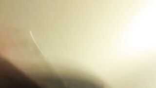 Witness nasty babe catch her piss in a clear container