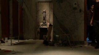 Candy Manson Bathroom Gangbang Duct Tape Bondage and Blowjob