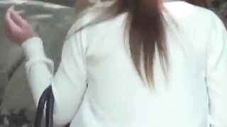 Voyeur follows numerous babes to film outdoor peeing