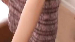Busty babe getting filled up