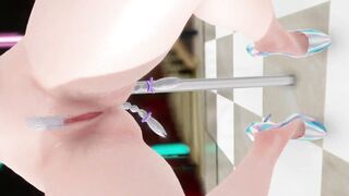 Mmd Haku Cum Challenge Don’t Cum in her Cunt