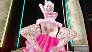 Mmd Haku Cum Challenge Don’t Cum in her Cunt