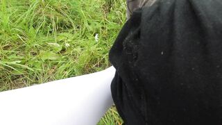 Student into White Knee Socks, Sub Licks Shoes Femdome