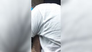 Dread Fellatio got her Twat Ate into the Vehicle !!
