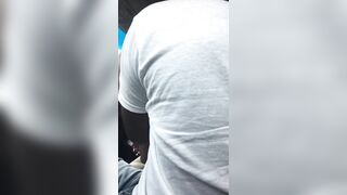 Dread Fellatio got her Twat Ate into the Vehicle !!