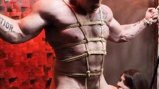 TS Mistress Alexa Dominates Muscular