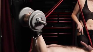 TS Mistress Alexa Dominates Muscular