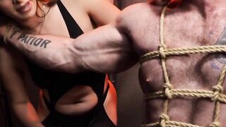 TS Mistress Alexa Dominates Muscular