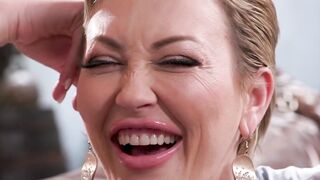 Big tits teen stepdaughter Avery Lust fucks big dick shemale Adira Allure