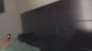 Morning sex for big ass Latin teen and deepthroat for big cock white friend