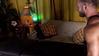 Sumner Blayne barebacks his beefy BF Bruce Jone after innocent massage