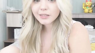 Cute Teen Blonde With Big Natural Tits On Webcam