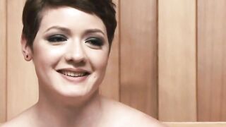 Emma Snows Steamy Sauna Sex Scene