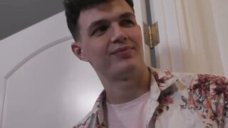TS got shocked of friends stepbrothers big cock