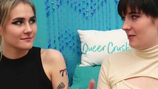 QueerCrush interview with Adalind Gray and Amelia Ivory