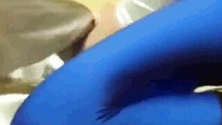 Spandex and hogtied (Amateur Femdom with Jade)