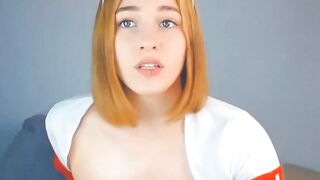 Hot Teen Nurse Masturbates On Webcam