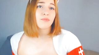 Hot Teen Nurse Masturbates On Webcam