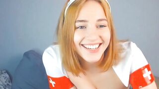 Hot Teen Nurse Masturbates On Webcam