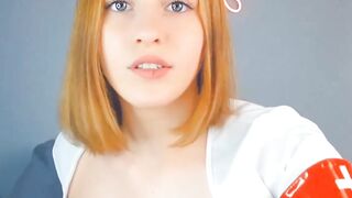 Hot Teen Nurse Masturbates On Webcam
