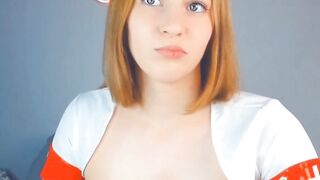 Hot Teen Nurse Masturbates On Webcam