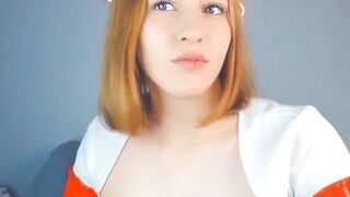 Hot Teen Nurse Masturbates On Webcam