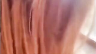 Blonde Brazilian MILF Homemade Shower Fun
