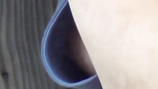 Gorgeous chicks wear loose shirts to let their big tits sway
