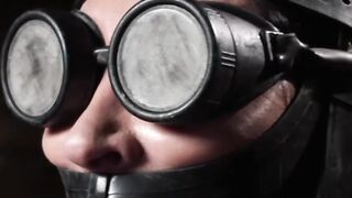 Busty tattooed slut tortured play