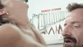 German MILF Farrah moans as dominant Pascal fucks her hard