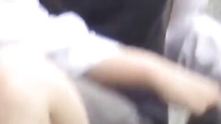 Voyeur captures every second of pussy poking till pee