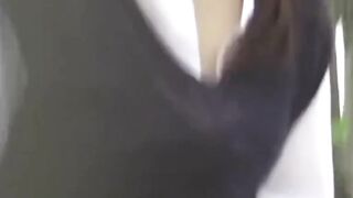 Voyeur captures every second of pussy poking till pee