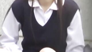 Voyeur captures every second of pussy poking till pee