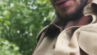 Park ranger Jerry Kaytton raw breeds cute twink scout Leo Ocean