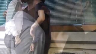 Oscar Roberts fuck trains with Cody Reed and Kamyk in office threesome