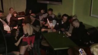 Jodi Taylor Bound Gagged and Rough Fucked in Public Bar then Used in Bathroom