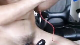 Fat Cock, Shaved Balls - Thick & Long Mushroom Head