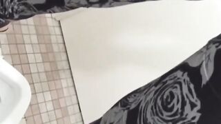 Japanese ladies taped flashing tasty twats while peeing