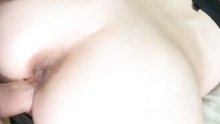 Huge Pussy Lips Filled with Cum - Doggy, Missionary, POV