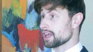 Drew Dixons bottoming skills put to the test as Kayden Gray pounds him